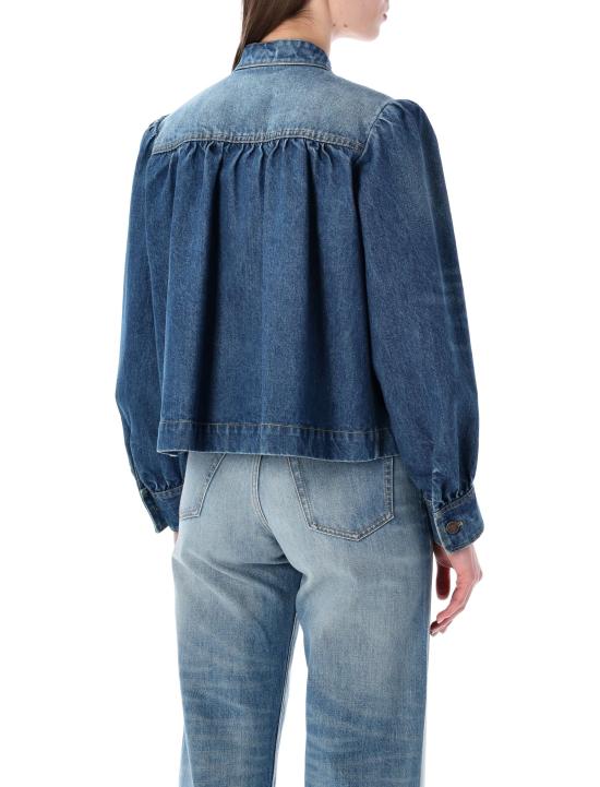 26SS 끌로에 데님 자켓 CH26SDV09258 4A1 FADED INDIGO - CHLOE