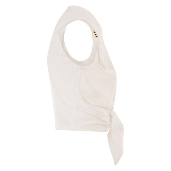 26SS 엘리자베타프랜치 폴로 티셔츠 MA01161E2 WHITE - ELISABETTA FRANCHI