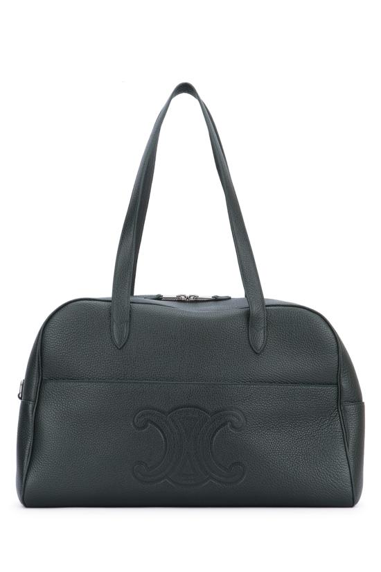 26SS 셀린느 그레인 카프스킨 더플 백 122633GT7 31NG NIGHTGREEN