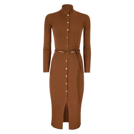 26SS 엘리자베타프랜치 미디 원피스 AM15S61E2 BROWN