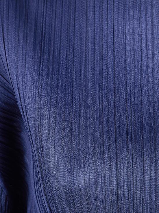 26SS 플리츠플리즈 긴팔 티셔츠 PP66JK111 78 DARK NAVY - PLEATS PLEASE