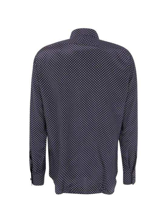 26SS 톰포드 긴팔 셔츠 HRVF01 S0285 NWA BLACK WHITE - TOMFORD