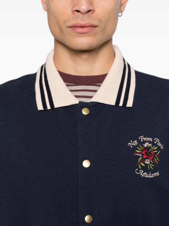 26SS 드롤드무슈 긴팔 셔츠 J SH247 CO264 NAVY - DROLE DE MONSIEUR