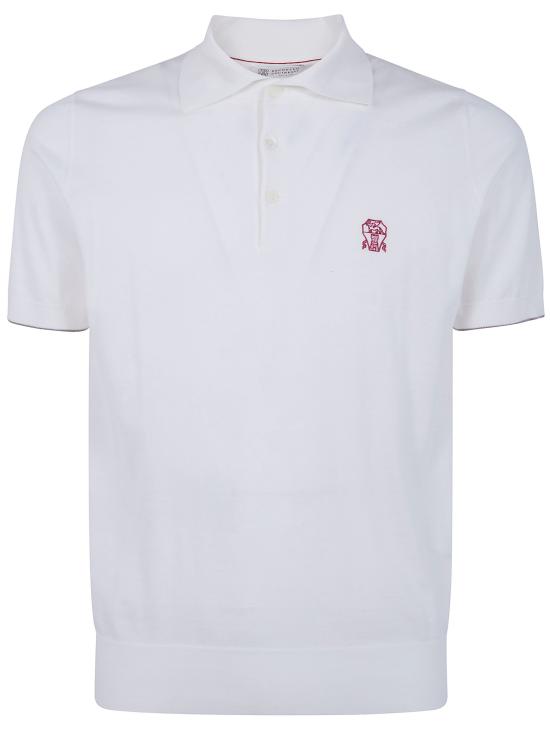 26SS 브루넬로 쿠치넬리 폴로 티셔츠 M29800195 CON63 PANAMA BROWN - BRUNELLO CUCINELLI