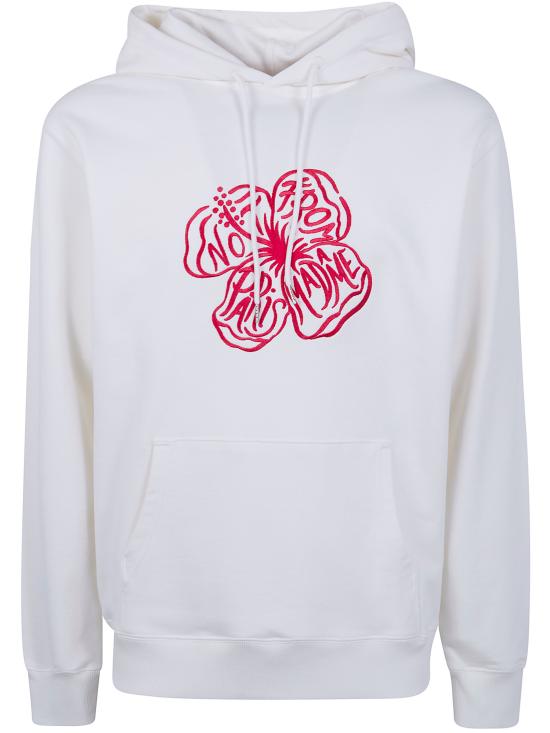 26SS 드롤드무슈 후드 티셔츠 J HO195 CO127 OFF WHITE