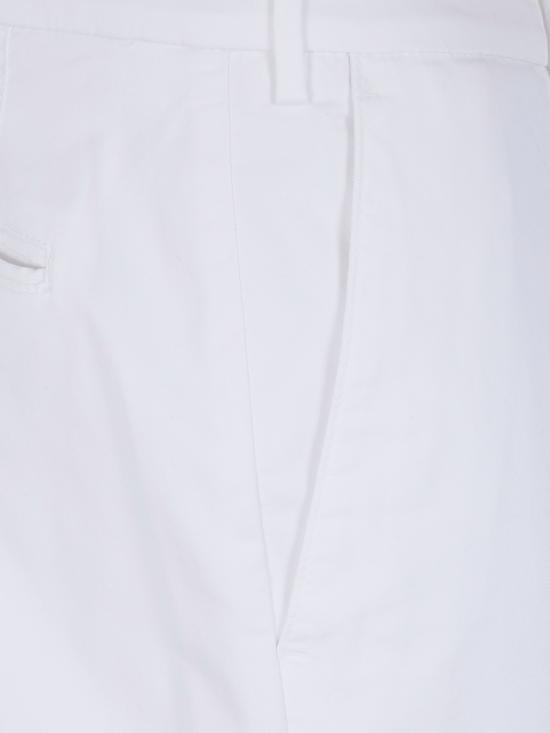 26SS 브루넬로 쿠치넬리 코튼 스트래치 미드 라이즈 슬림 핏 치노 M289LI1770 098 C2200 SNOW - BRUNELLO CUCINELLI