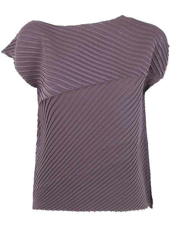 26SS 이세이 미야케 셔츠 IM66FJ673 45 DARK BROWN - ISSEY MIYAKE