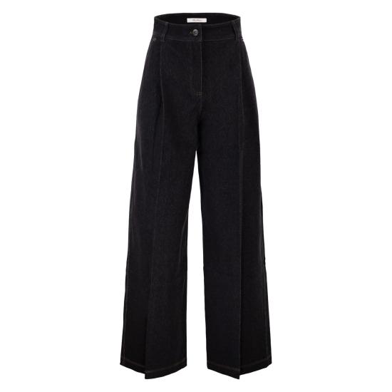 26SS 막스마라 스트레이트 팬츠 2611781108600 NIGHT BLUE