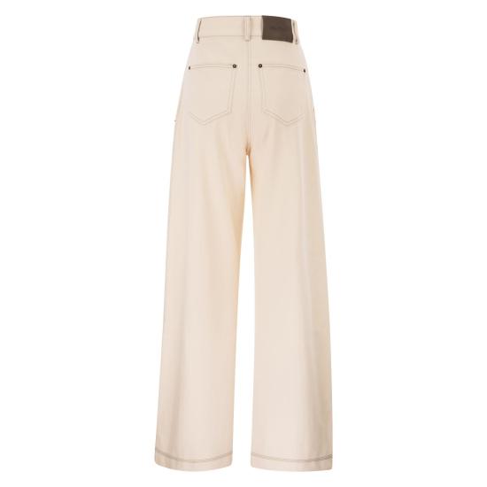 26SS 막스마라 스트레이트 팬츠 2611781108600 IVORY - MAX MARA