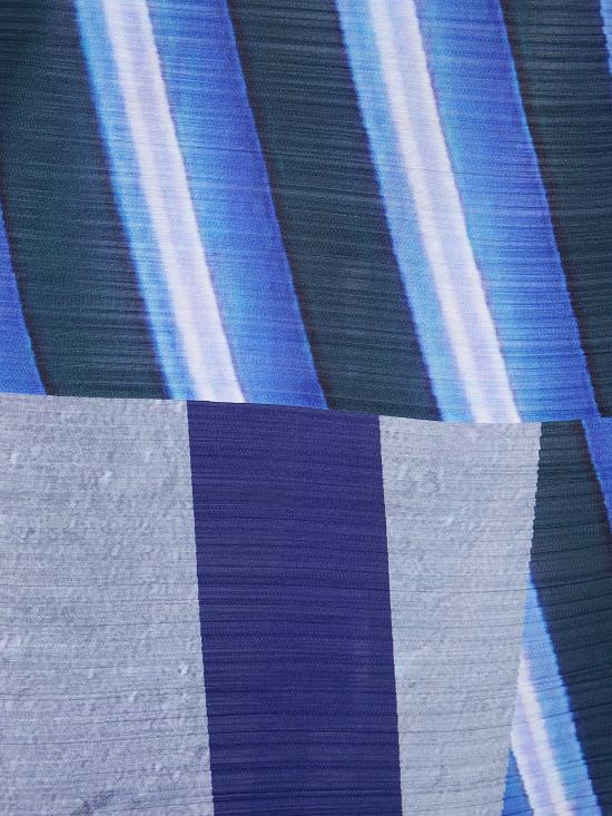 26SS 플리츠플리즈 롱 스커트 PP66JG675 09 GRAY X NAVY - PLEATS PLEASE