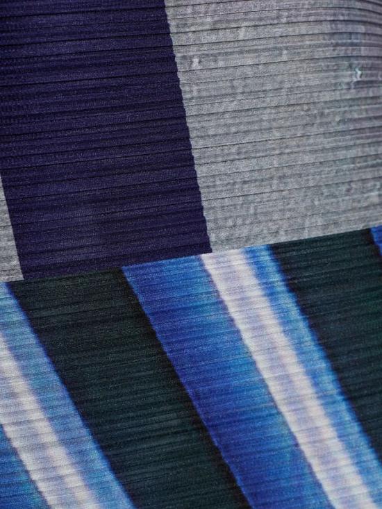 26SS 플리츠플리즈 롱 스커트 PP66JG675 09 GRAY X NAVY - PLEATS PLEASE