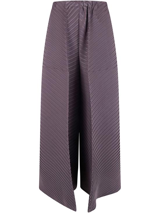 26SS 이세이 미야케 스트레이트 팬츠 IM66FF670 45 DARK BROWN - ISSEY MIYAKE