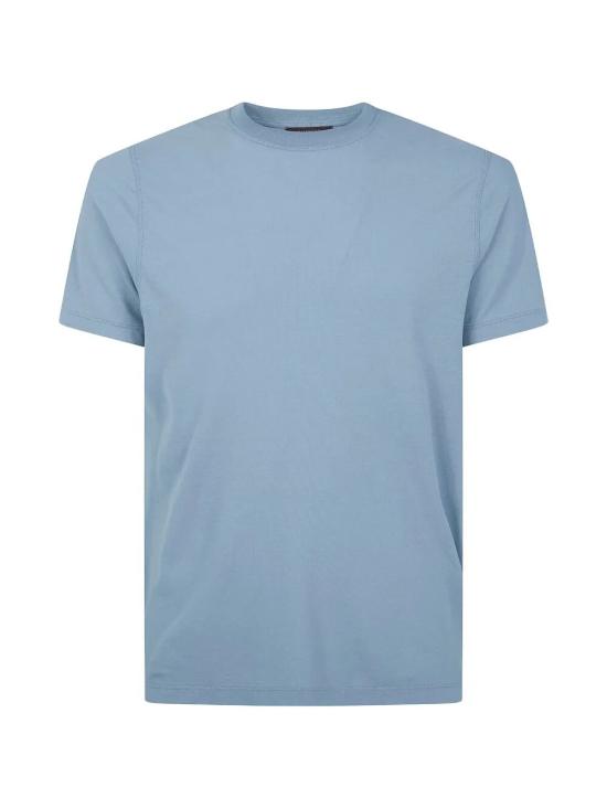 26SS 자노네 반팔 티셔츠 815214 ZG380 Z4220 POWDER BLUE - ZANONE