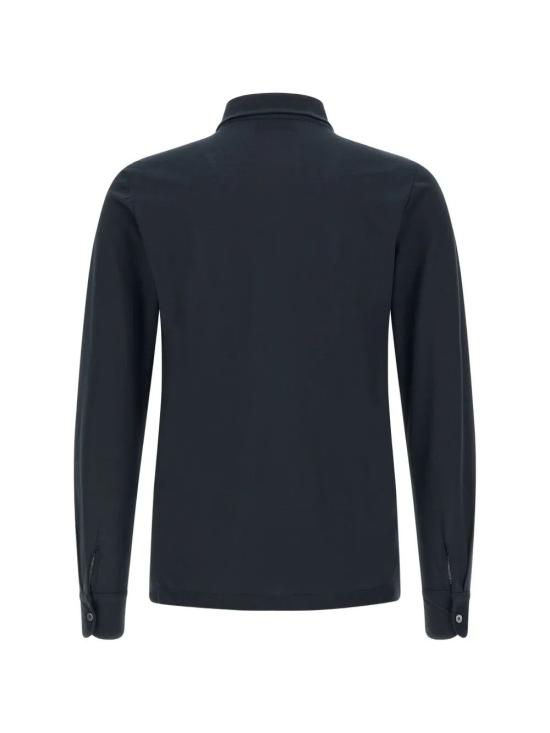 26SS 자노네 폴로 티셔츠 815132 ZG380 Z0542 BLUE NAVY - ZANONE