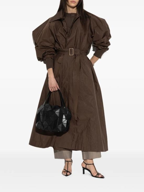 26SS 이세이 미야케 코트 IM66FA552 45 DARK BROWN - ISSEY MIYAKE