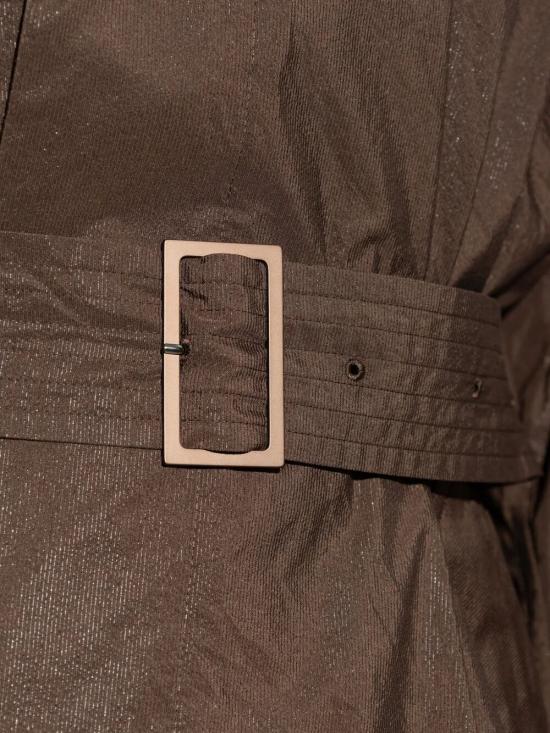 26SS 이세이 미야케 코트 IM66FA552 45 DARK BROWN - ISSEY MIYAKE