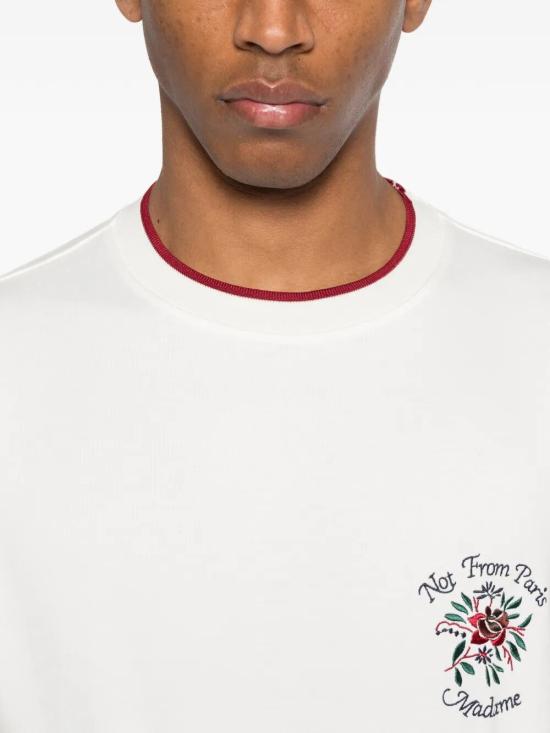 26SS 드롤드무슈 긴팔 티셔츠 J TS287 CO248 OFF WHITE - DROLE DE MONSIEUR