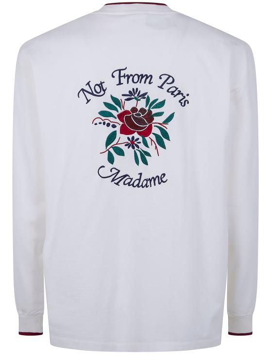 26SS 드롤드무슈 긴팔 티셔츠 J TS287 CO248 OFF WHITE - DROLE DE MONSIEUR