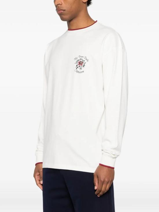 26SS 드롤드무슈 긴팔 티셔츠 J TS287 CO248 OFF WHITE - DROLE DE MONSIEUR