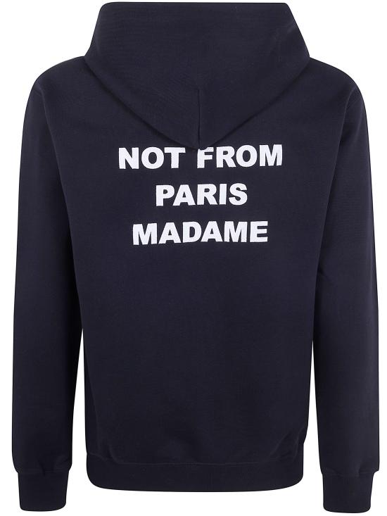 26SS 드롤드무슈 후드 티셔츠 PERM HO162 CO127 098 BLACK - DROLE DE MONSIEUR