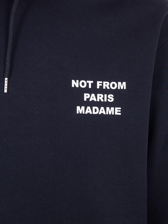 26SS 드롤드무슈 후드 티셔츠 PERM HO162 CO127 098 BLACK - DROLE DE MONSIEUR