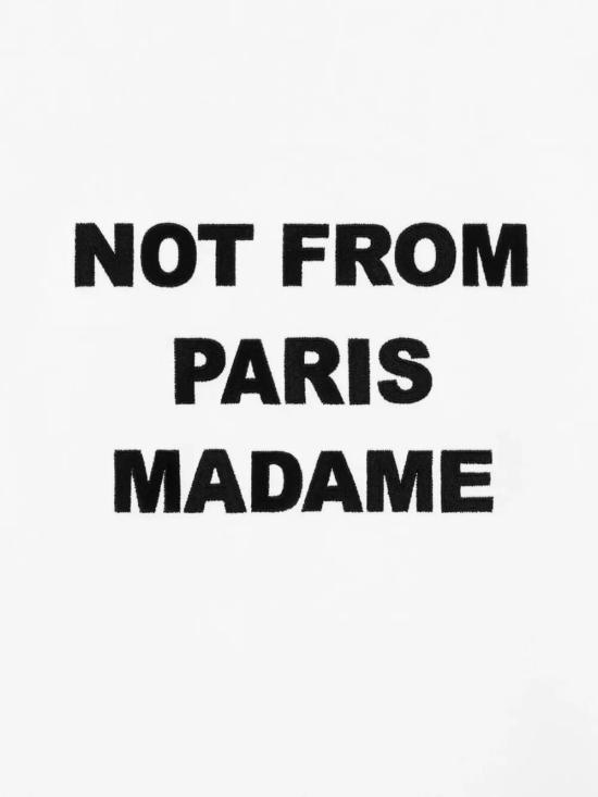 26SS 드롤드무슈 긴팔 티셔츠 PERM SW149 CO127 098 WHITE - DROLE DE MONSIEUR