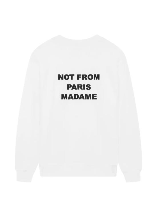 26SS 드롤드무슈 긴팔 티셔츠 PERM SW149 CO127 098 WHITE - DROLE DE MONSIEUR