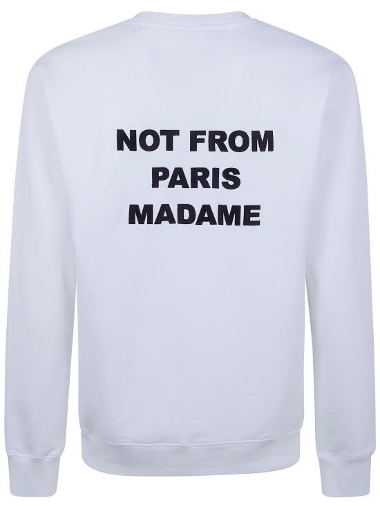 26SS 드롤드무슈 긴팔 티셔츠 PERM SW149 CO127 098 WHITE - DROLE DE MONSIEUR