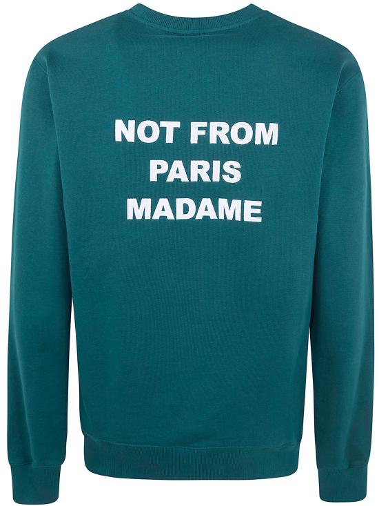 26SS 드롤드무슈 긴팔 티셔츠 PERM SW149 CO127 098 DARK GREEN - DROLE DE MONSIEUR