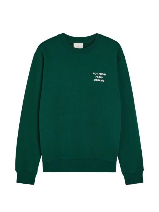26SS 드롤드무슈 긴팔 티셔츠 PERM SW149 CO127 098 DARK GREEN