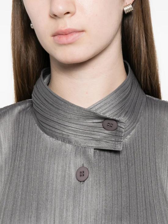 26SS 플리츠플리즈 코트 PP66JA433 12 GRAY - PLEATS PLEASE