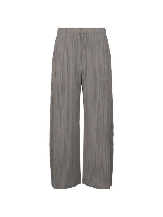 26SS 플리츠플리즈 플레어 팬츠 PP66JF115 12 GRAY