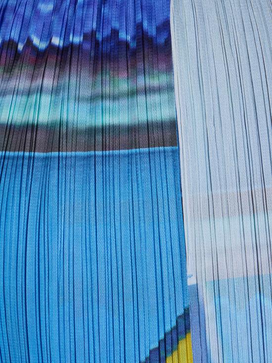 26SS 플리츠플리즈 스트레이트 팬츠 PP66JF674 07 BLUE X YELLOW - PLEATS PLEASE