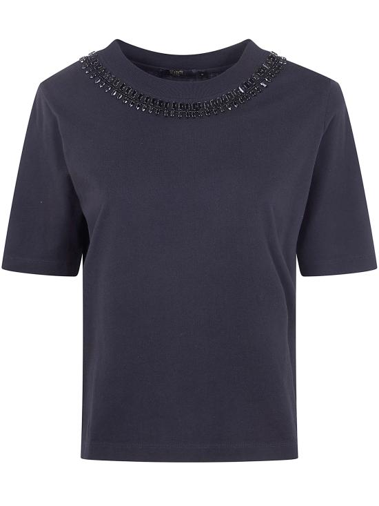 26SS 세븐티 반팔 티셔츠 MJ2132 820477 999 BLACK