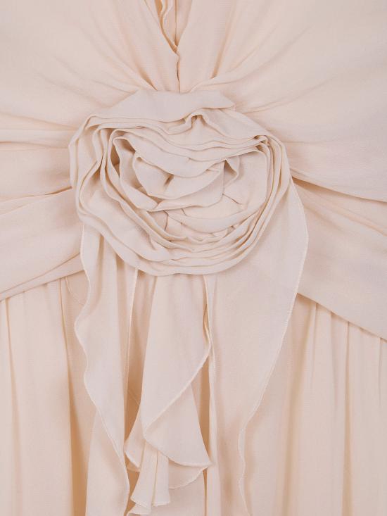 26SS 블루마린 롱 원피스 P622A803A N0817 AMBERLIGHT - BLUMARINE