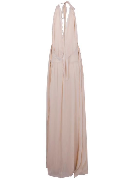 26SS 블루마린 롱 원피스 P622A803A N0817 AMBERLIGHT - BLUMARINE