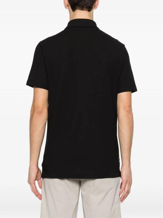 26SS 자노네 폴로 티셔츠 815159 ZG380 Z0015 BLACK - ZANONE