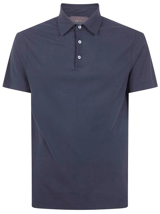 26SS 자노네 폴로 티셔츠 815159 ZG380 Z0015 BLACK - ZANONE