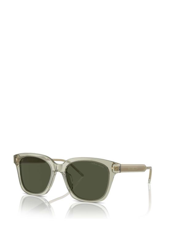 26FW 조르지오 아르마니 선글라스 AR8210U 608331 TRANSPARENT GREEN - GIORGIO ARMANI
