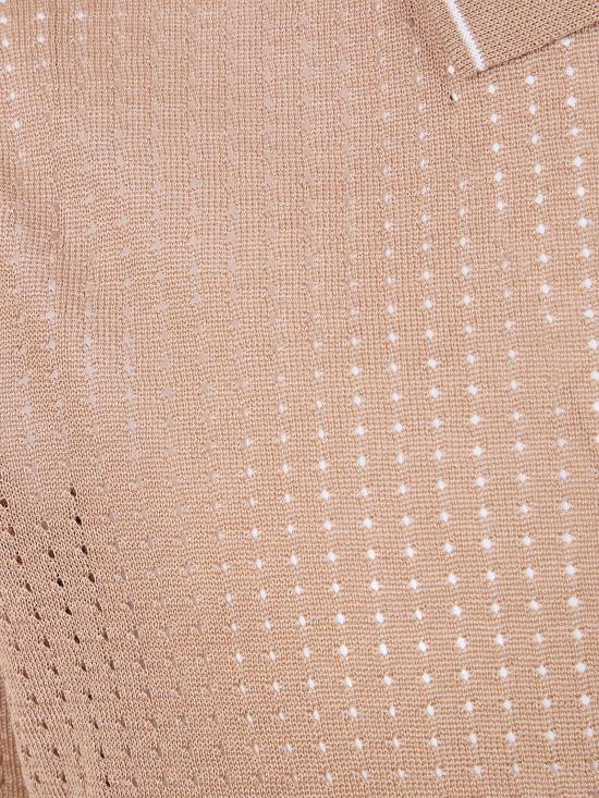 26SS 딸리아토레 폴로 티셔츠 HILL PEPWE26 09 COGNAC - TAGLIATORE