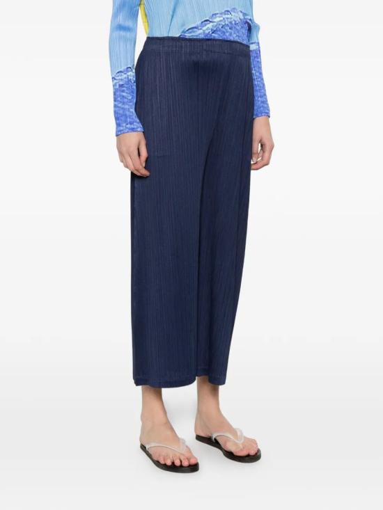 26SS 플리츠플리즈 플레어 팬츠 PP66JF115 78 DARK NAVY - PLEATS PLEASE