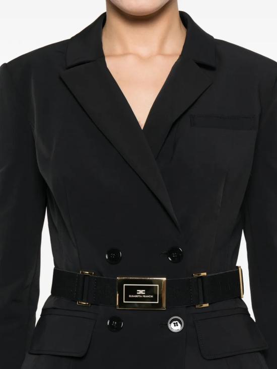 26SS 엘리자베타프랜치 수트 자켓 GI22461E2 110 BLACK - ELISABETTA FRANCHI