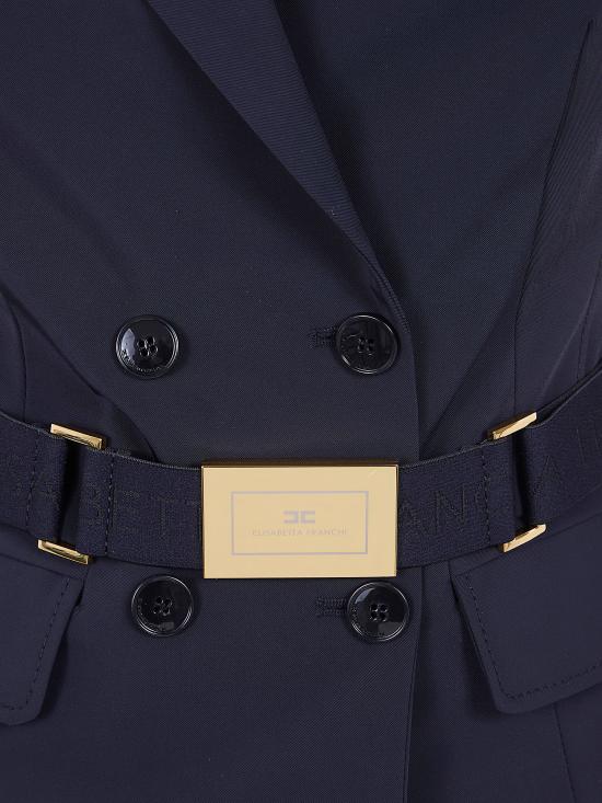 26SS 엘리자베타프랜치 수트 자켓 GI22461E2 110 BLACK - ELISABETTA FRANCHI