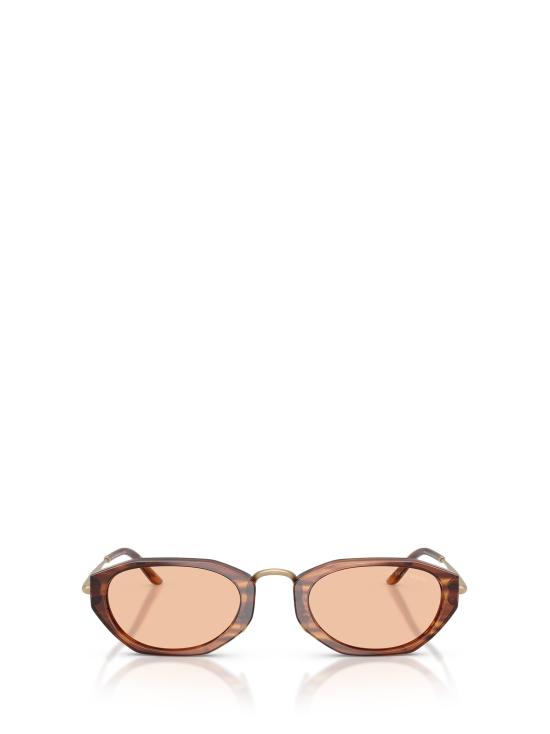 26FW 조르지오 아르마니 선글라스 AR8242 616273 STRIPED BROWN