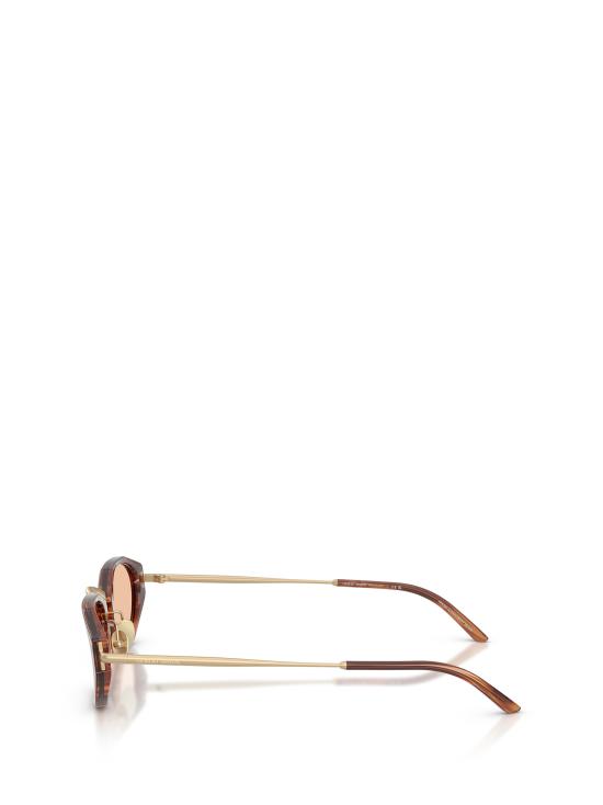 26FW 조르지오 아르마니 선글라스 AR8242 616273 STRIPED BROWN - GIORGIO ARMANI