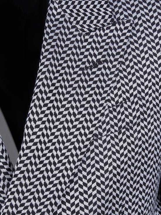 26SS 톰포드 수트 자켓 JLNP02 S0272 NWA BLACK WHITE - TOMFORD