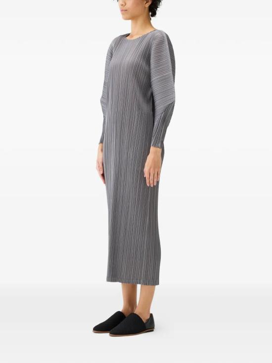 26SS 플리츠플리즈 롱 원피스 PP66JH434 12 GRAY - PLEATS PLEASE
