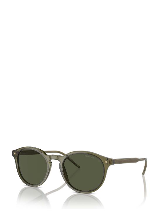 26FW 조르지오 아르마니 선글라스 AR8211 607452 TRANSPARENT GREEN - GIORGIO ARMANI