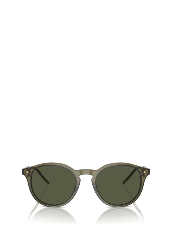 26FW 조르지오 아르마니 선글라스 AR8211 607452 TRANSPARENT GREEN