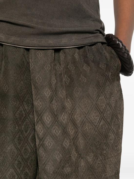 26SS 우마 왕 스트레이트 팬츠 UP3007 098 UW690 DARK BROWN - UMA WANG